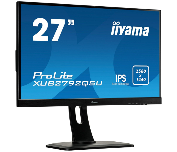 Monitor IIyama 27" XUB2792QSU-B1 IPS, WQHD, PIVOT - 342273 - zdjęcie 3